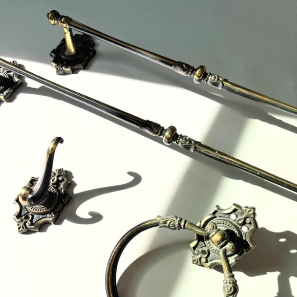 Ajax Other - Set of Vintage Ajax Brass Premiere Collection Hardware Set